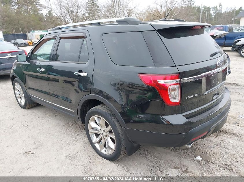 2015 Ford Explorer Limited VIN: 1FM5K8F82FGB93047 Lot: 11978755