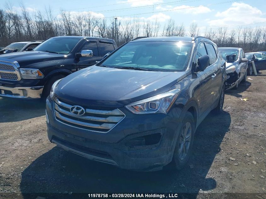 2013 Hyundai Santa Fe Sport VIN: 5XYZU3LAXDG022198 Lot: 11978758