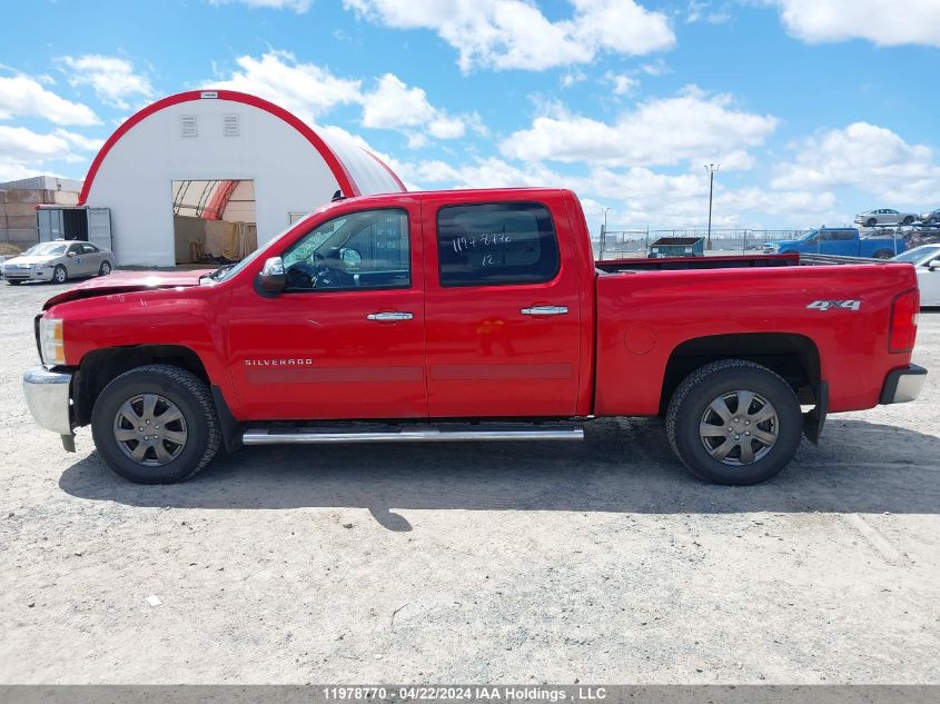 2012 Chevrolet Silverado K1500 Lt VIN: 3GCPKSE76CG287774 Lot: 11978770