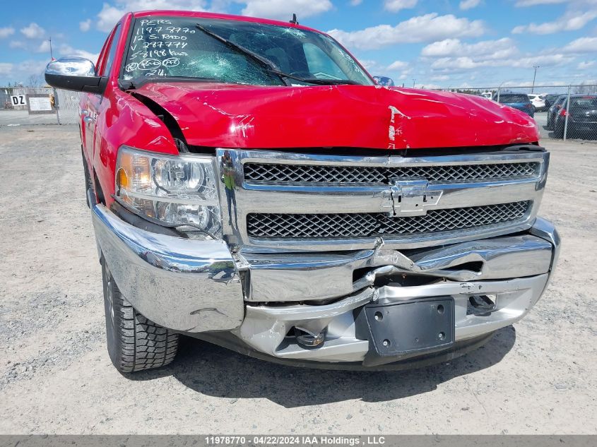 2012 Chevrolet Silverado K1500 Lt VIN: 3GCPKSE76CG287774 Lot: 11978770
