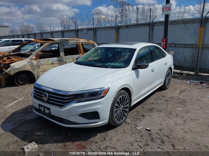 2022 Volkswagen Passat Limited Edition VIN: 1VWBA7A32NC008045 Lot: 11978779