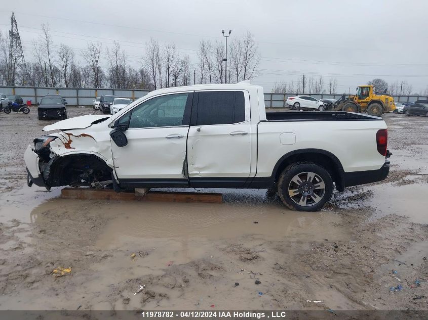 2019 Honda Ridgeline Rtl VIN: 5FPYK3F75KB501982 Lot: 11978782