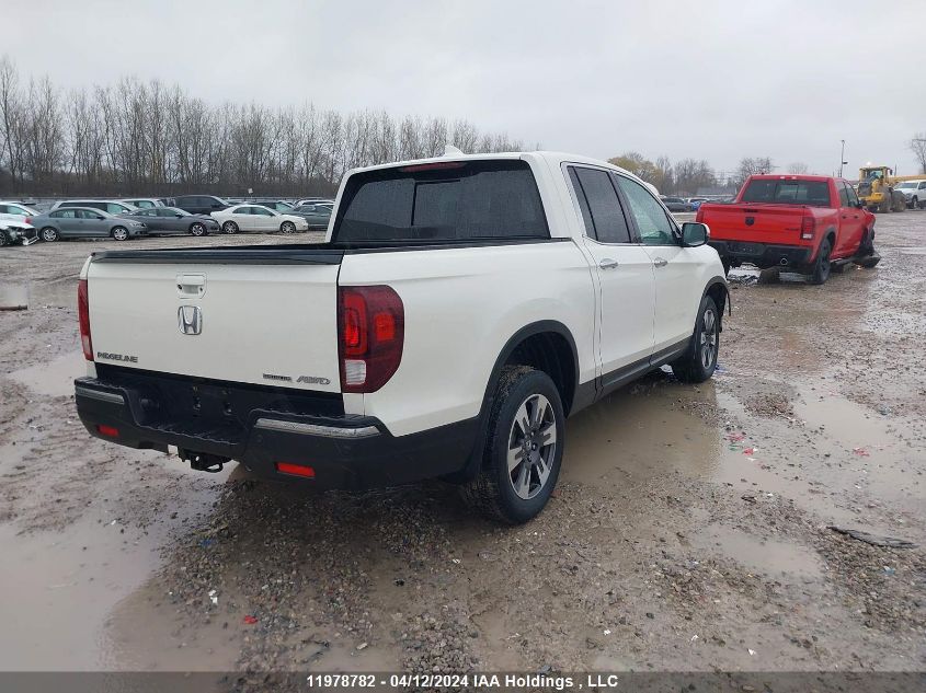 2019 Honda Ridgeline Rtl VIN: 5FPYK3F75KB501982 Lot: 11978782