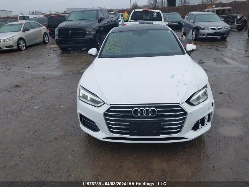 2018 Audi A5 Prestige VIN: WAUCNCF5XJA033034 Lot: 11978789