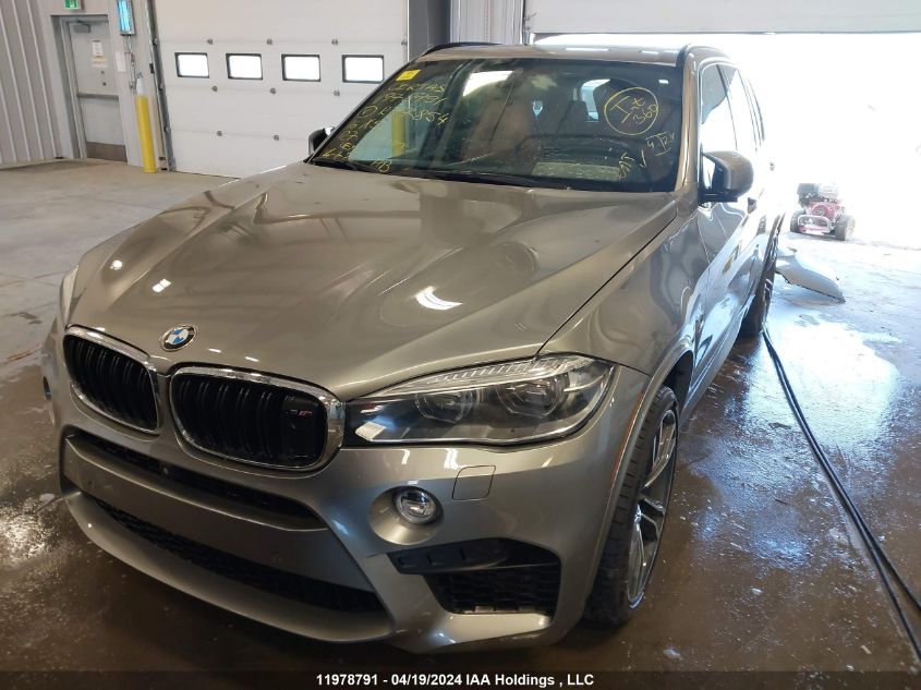 2016 BMW X5 M VIN: 5YMKT6C51G0R77854 Lot: 39222943