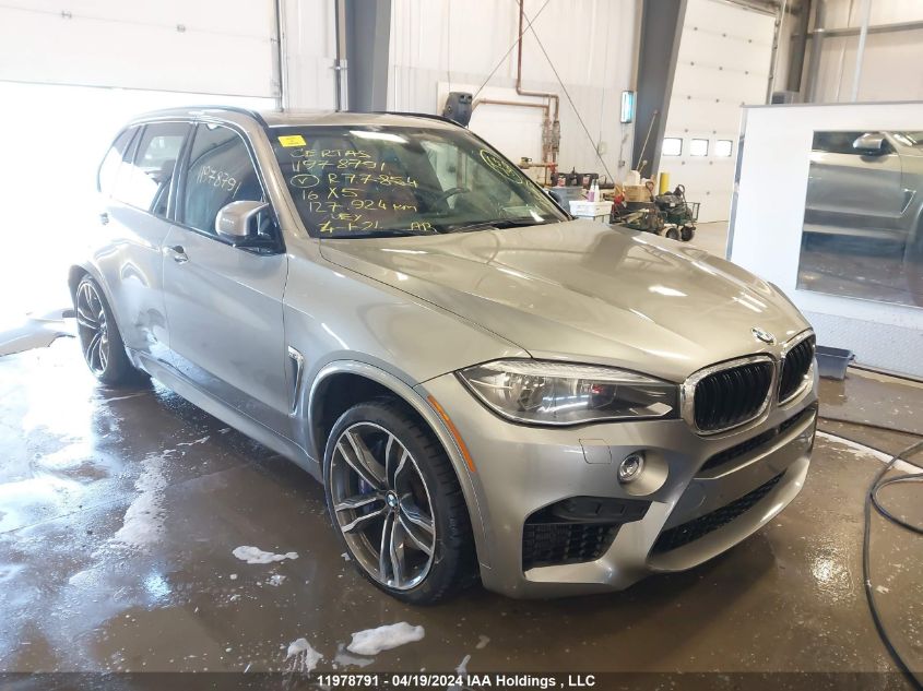 2016 BMW X5 M VIN: 5YMKT6C51G0R77854 Lot: 39222943