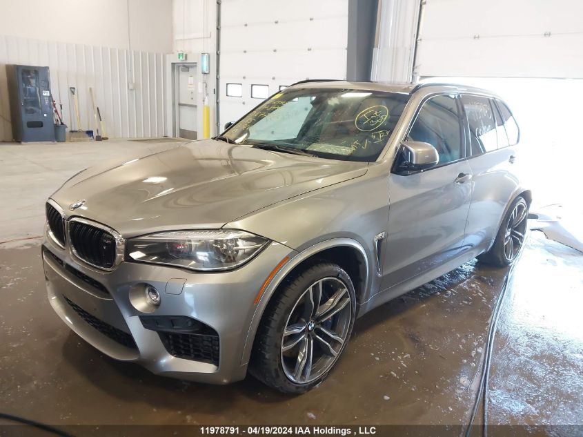 2016 BMW X5 M VIN: 5YMKT6C51G0R77854 Lot: 39222943