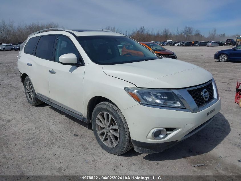 2015 Nissan Pathfinder S/Sv/Sl/Platinum VIN: 5N1AR2MM4FC693256 Lot: 11978822