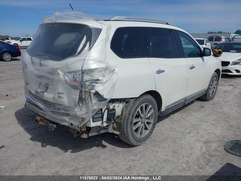 2015 Nissan Pathfinder S/Sv/Sl/Platinum VIN: 5N1AR2MM4FC693256 Lot: 11978822