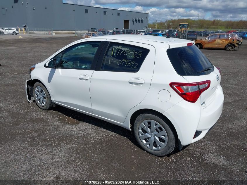 2018 Toyota Yaris L/Le/Se VIN: VNKKTUD34JA099842 Lot: 11978828