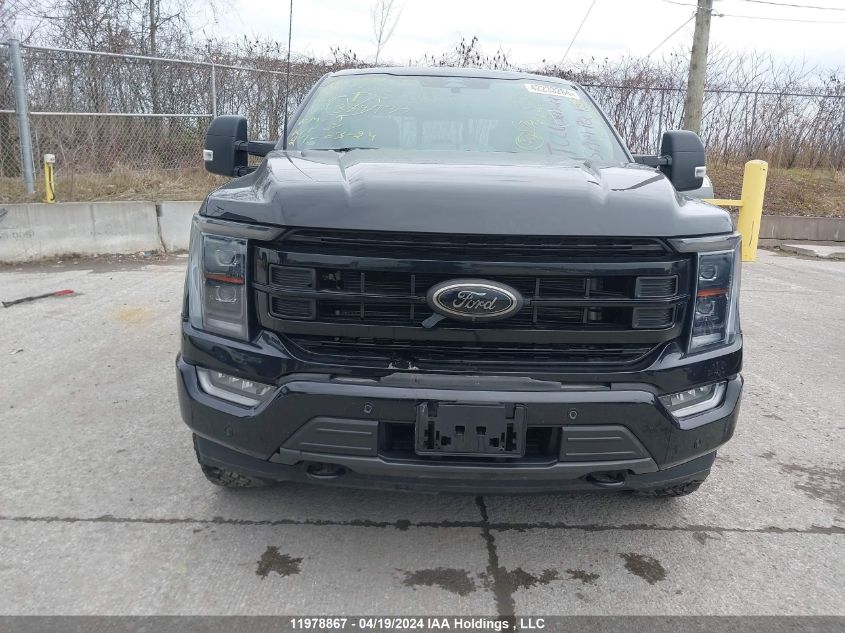 2022 Ford F-150 Lariat VIN: 1FTEW1EP7NFB59733 Lot: 11978867