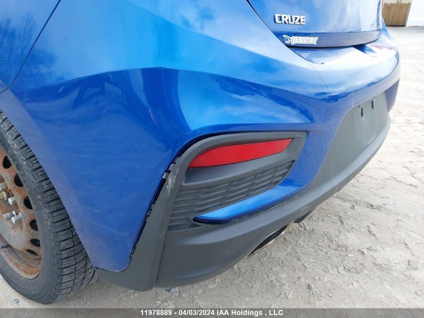 2017 Chevrolet Cruze Lt VIN: 3G1BE6SM6HS535909 Lot: 11978889