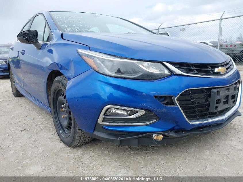 2017 Chevrolet Cruze Lt VIN: 3G1BE6SM6HS535909 Lot: 11978889