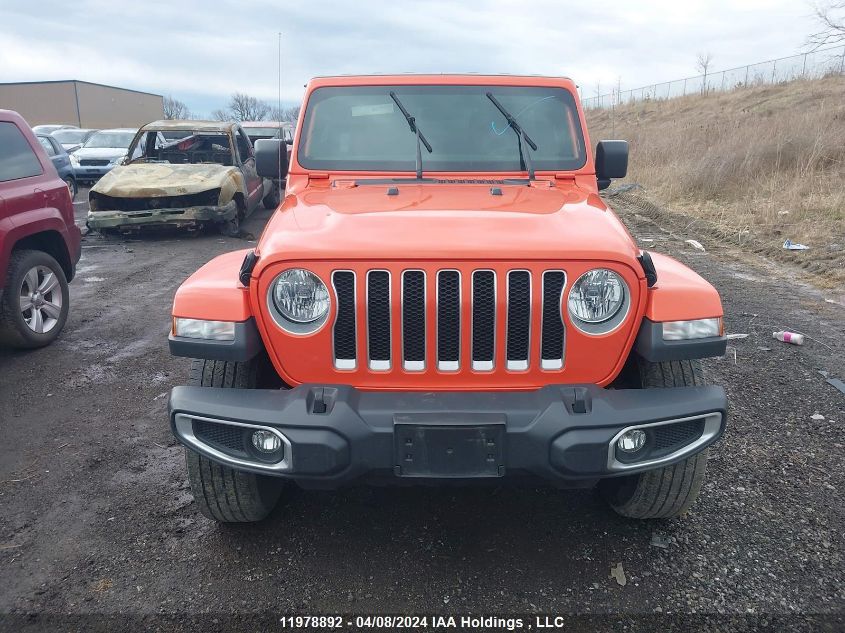 2018 Jeep Wrangler Unlimited Sahara VIN: 1C4HJXEN6JW233859 Lot: 11978892