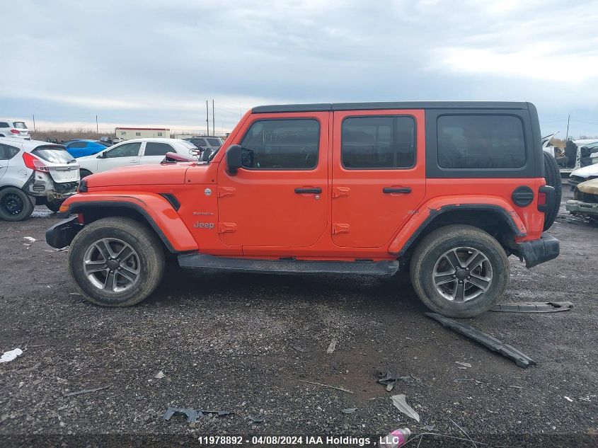 2018 Jeep Wrangler Unlimited Sahara VIN: 1C4HJXEN6JW233859 Lot: 11978892