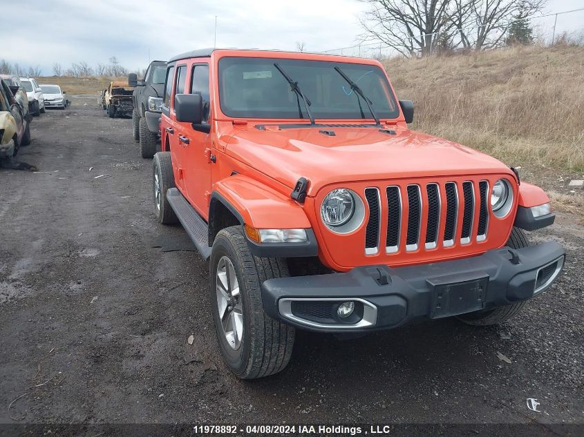 2018 Jeep Wrangler Unlimited Sahara VIN: 1C4HJXEN6JW233859 Lot: 11978892