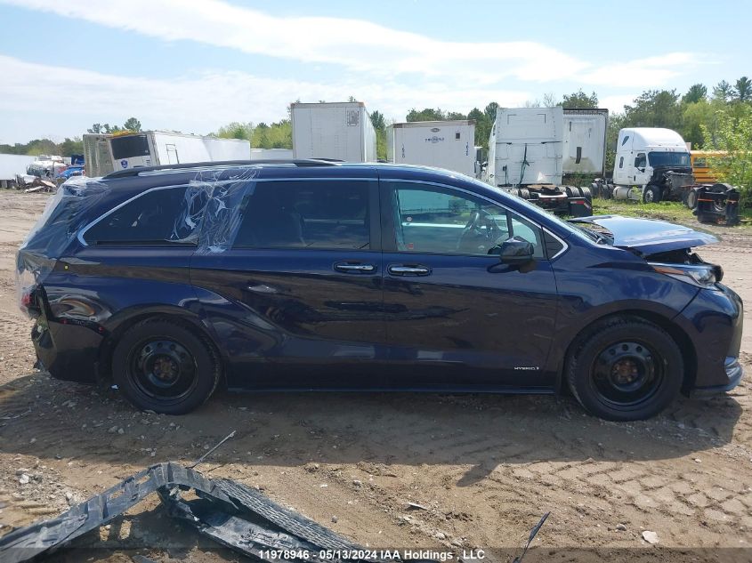 2021 Toyota Sienna Limited 7-Passenger/Xle 7-Passenger/Xse 7-Passenger VIN: 5TDGSKFC7MS025695 Lot: 11978946