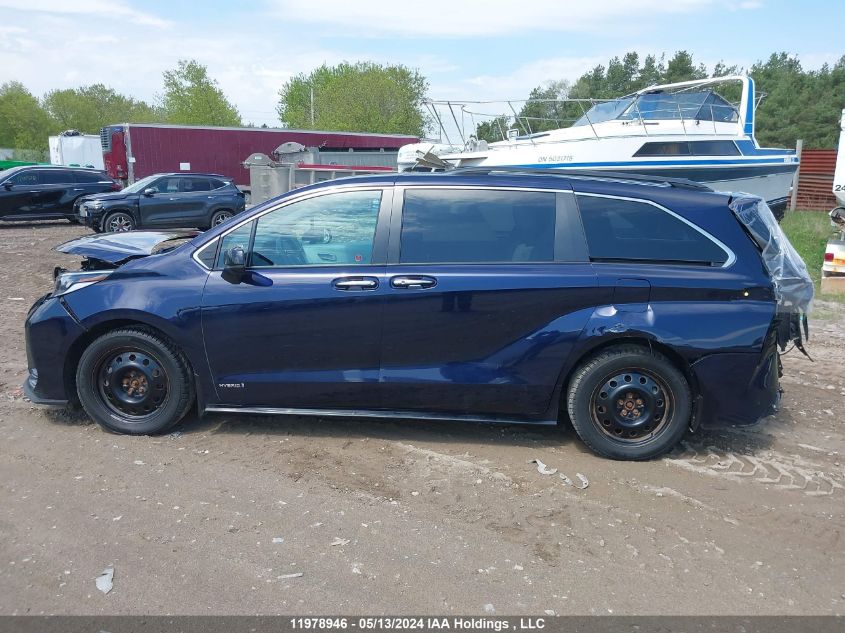 2021 Toyota Sienna Limited 7-Passenger/Xle 7-Passenger/Xse 7-Passenger VIN: 5TDGSKFC7MS025695 Lot: 11978946