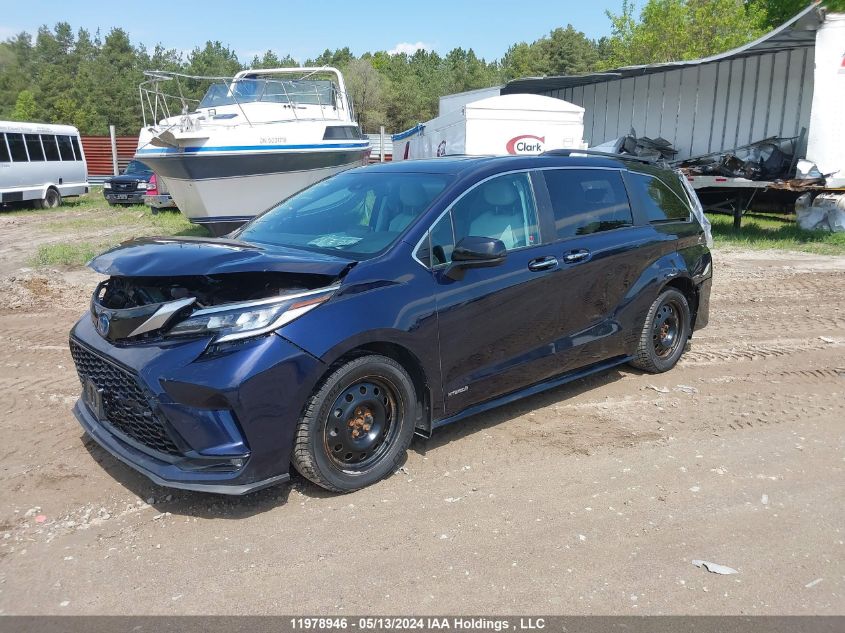 2021 Toyota Sienna Limited 7-Passenger/Xle 7-Passenger/Xse 7-Passenger VIN: 5TDGSKFC7MS025695 Lot: 11978946