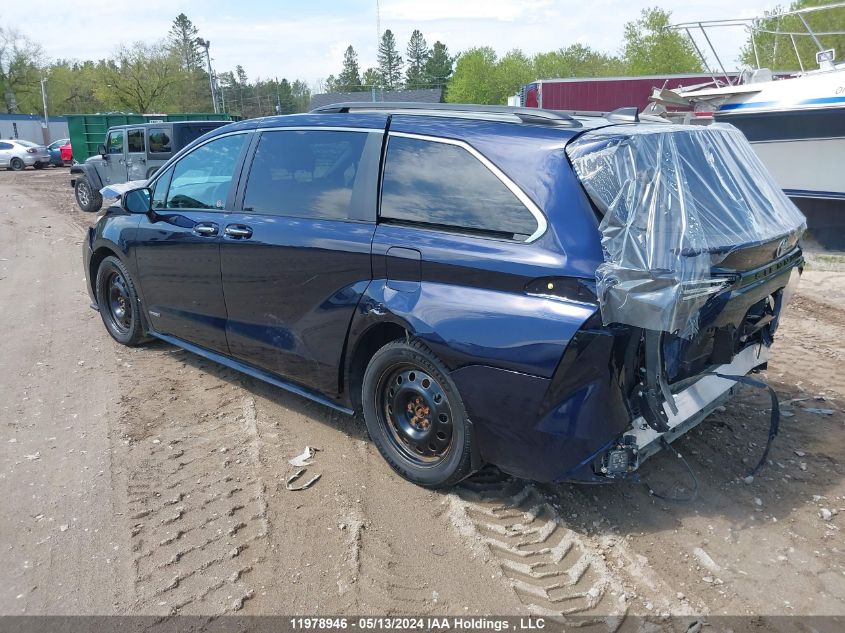 2021 Toyota Sienna Limited 7-Passenger/Xle 7-Passenger/Xse 7-Passenger VIN: 5TDGSKFC7MS025695 Lot: 11978946