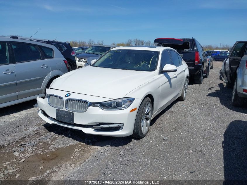 2014 BMW 320 I xDrive VIN: WBA3C3C5XEF985566 Lot: 11979013