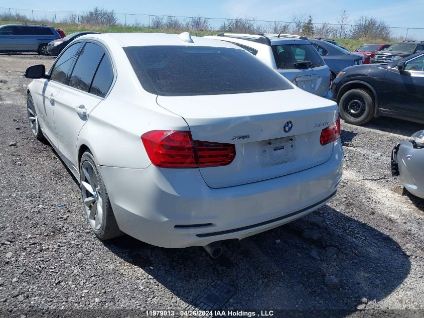 2014 BMW 320 I xDrive VIN: WBA3C3C5XEF985566 Lot: 11979013