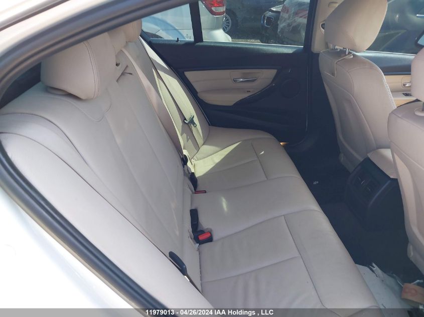 2014 BMW 320 I xDrive VIN: WBA3C3C5XEF985566 Lot: 11979013