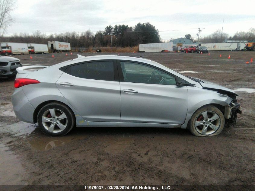 2012 Hyundai Elantra Gls/Limited VIN: 5NPDH4AE3CH100175 Lot: 39240987