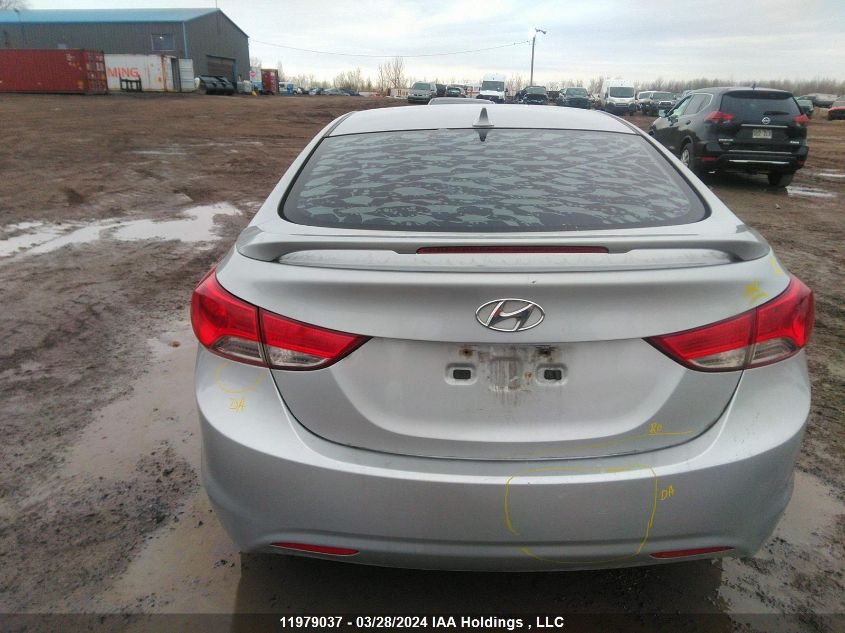 2012 Hyundai Elantra Gls/Limited VIN: 5NPDH4AE3CH100175 Lot: 39240987