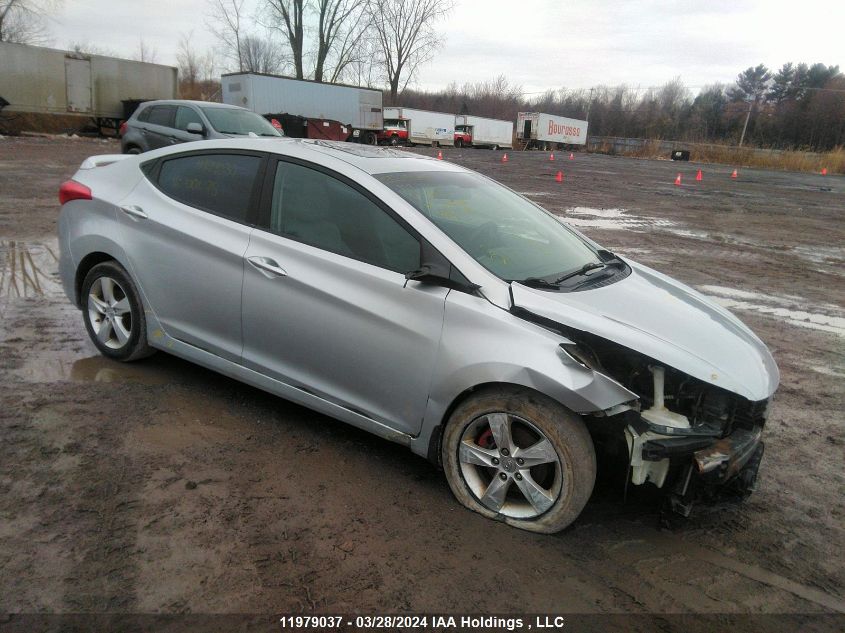 2012 Hyundai Elantra Gls/Limited VIN: 5NPDH4AE3CH100175 Lot: 39240987