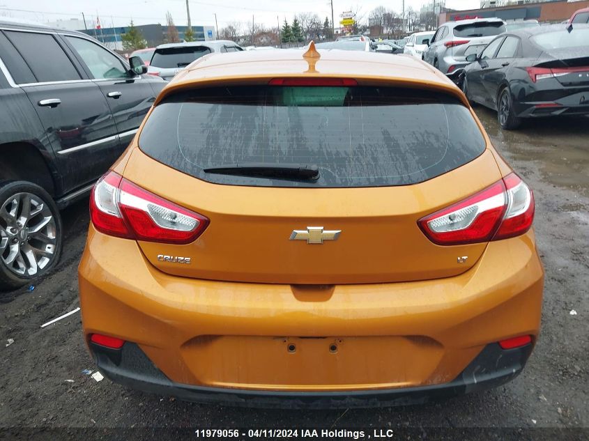 2017 Chevrolet Cruze Lt VIN: 3G1BE6SM6HS559319 Lot: 11979056