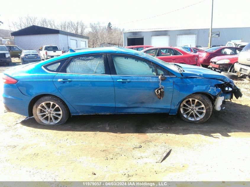 2019 Ford Fusion Se VIN: 3FA6P0HD8KR190667 Lot: 11979057