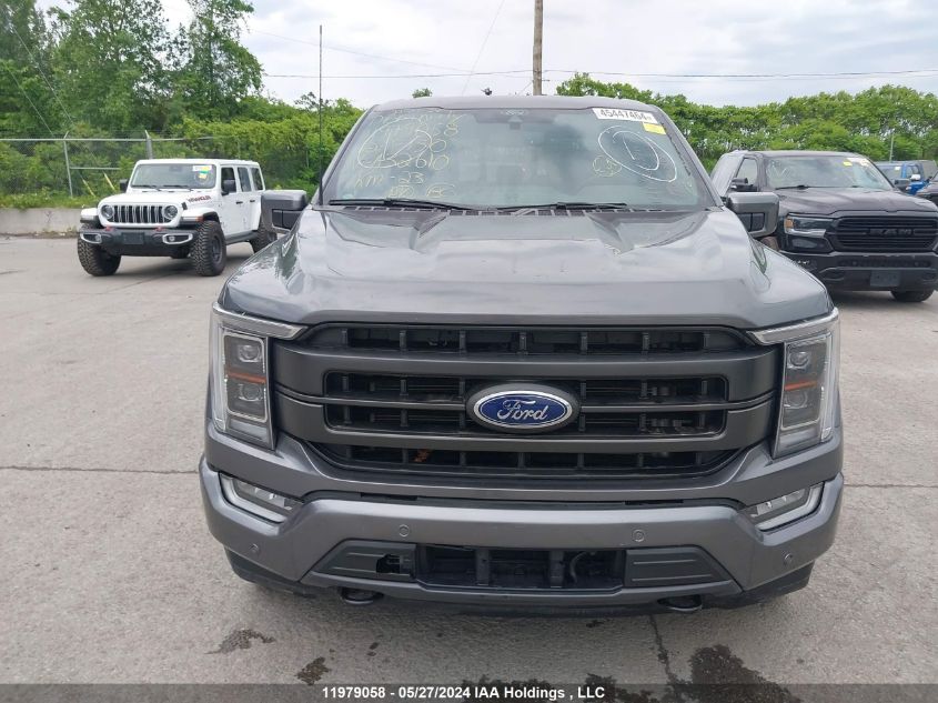 2022 Ford F-150 Lariat VIN: 1FTEW1EP3NFA32610 Lot: 11979058