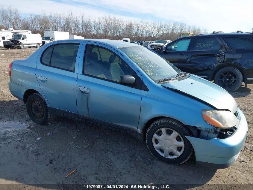 2000 Toyota Echo VIN: JTDBT1235Y0018406 Lot: 11979087