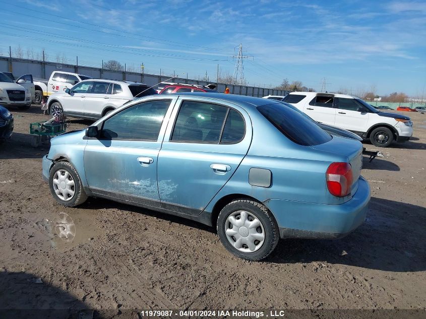 2000 Toyota Echo VIN: JTDBT1235Y0018406 Lot: 11979087