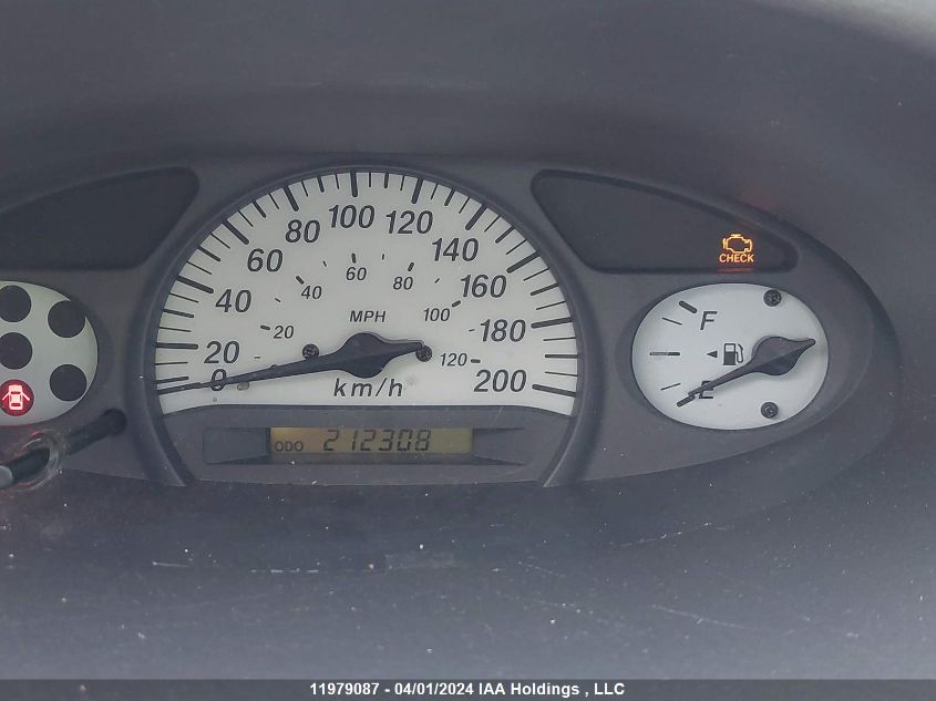 2000 Toyota Echo VIN: JTDBT1235Y0018406 Lot: 11979087