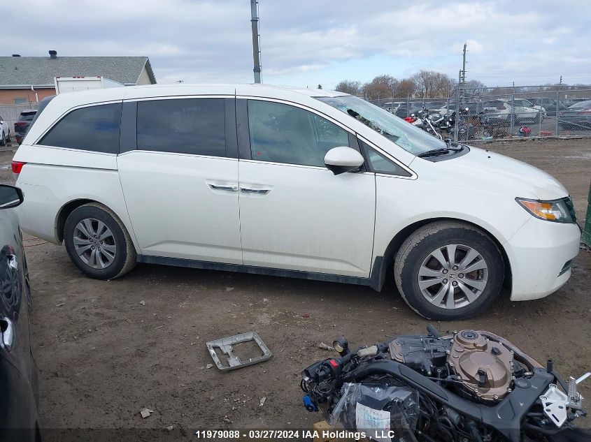 2017 Honda Odyssey VIN: 5FNRL5H43HB500847 Lot: 11979088