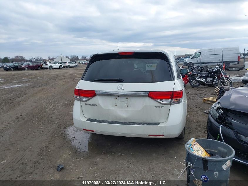 2017 Honda Odyssey VIN: 5FNRL5H43HB500847 Lot: 11979088