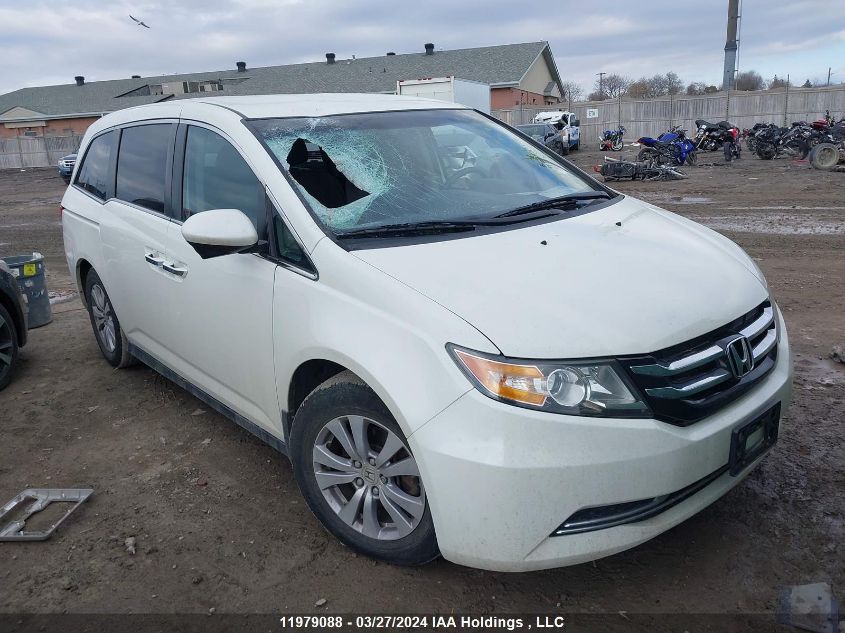 2017 Honda Odyssey VIN: 5FNRL5H43HB500847 Lot: 11979088
