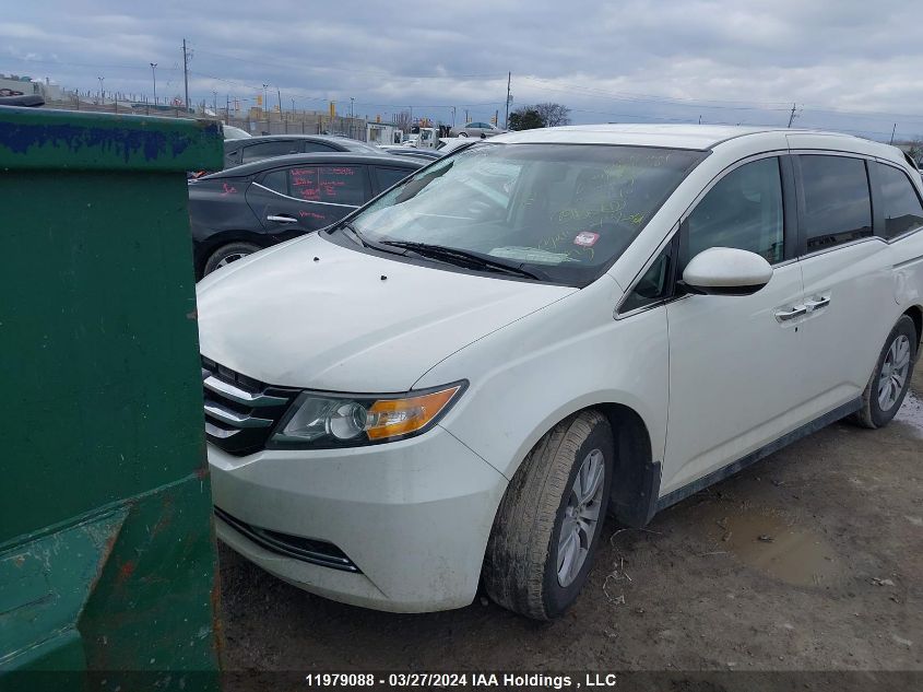 2017 Honda Odyssey VIN: 5FNRL5H43HB500847 Lot: 11979088