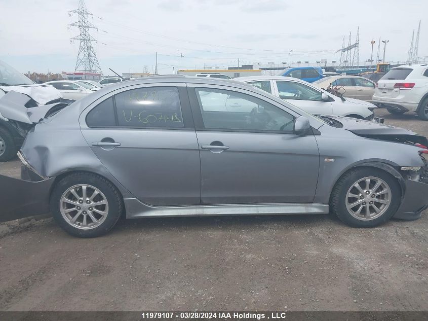 2012 Mitsubishi Lancer VIN: JA32U2FUXCU607148 Lot: 11979107