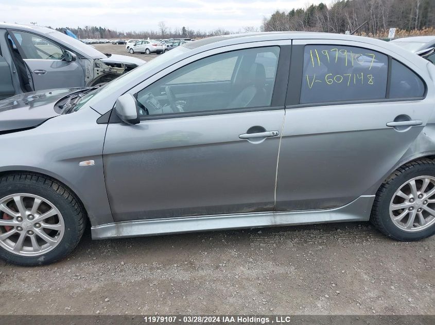 2012 Mitsubishi Lancer VIN: JA32U2FUXCU607148 Lot: 11979107