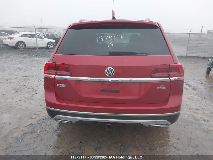 2019 Volkswagen Atlas VIN: 1V2NR2CA1KC549444 Lot: 11979117