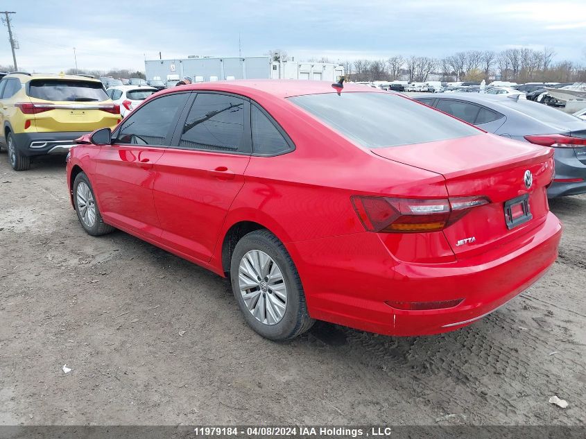 2019 Volkswagen Jetta VIN: 3VWC57BU7KM254213 Lot: 11979184