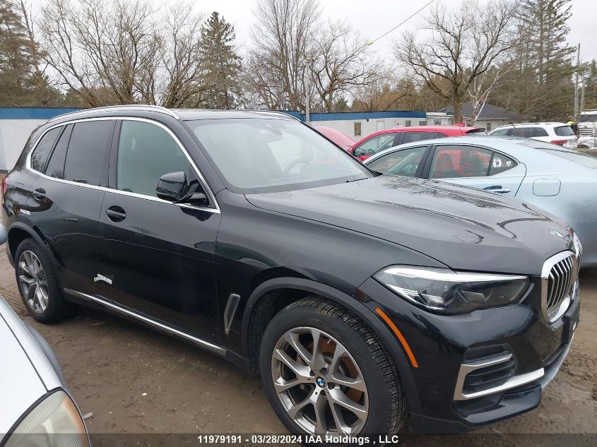 2022 BMW X5 xDrive40I VIN: 5UXCR6C07N9N33076 Lot: 11979191