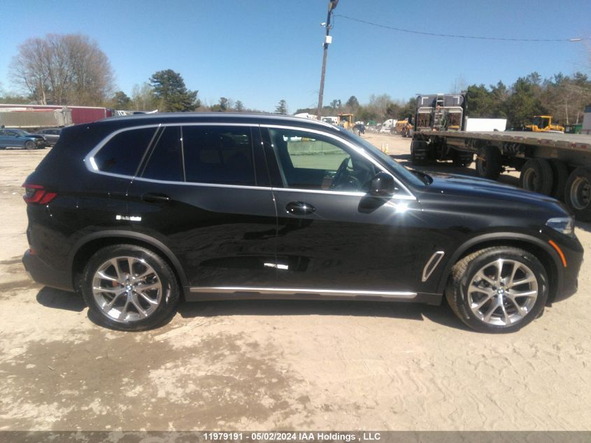 2022 BMW X5 xDrive40I VIN: 5UXCR6C07N9N33076 Lot: 11979191