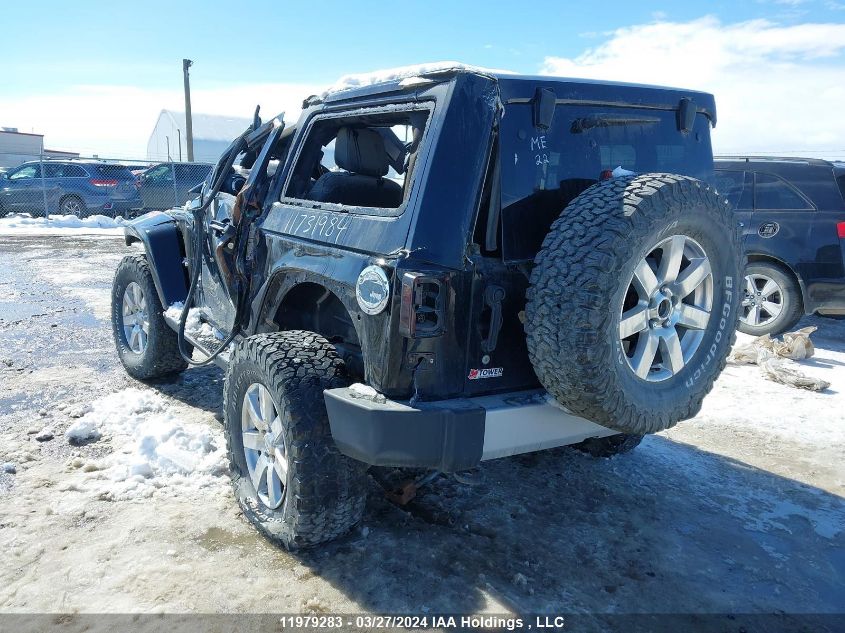 2013 Jeep Wrangler Sahara VIN: 1C4AJWBG0DL500341 Lot: 11979283