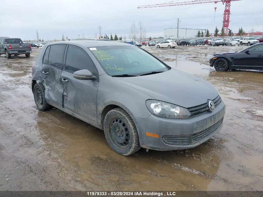 2012 Volkswagen Golf VIN: WVWDA7AJ6CW166412 Lot: 39227190