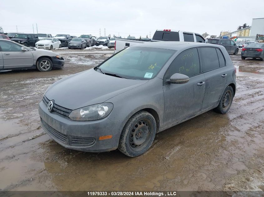 2012 Volkswagen Golf VIN: WVWDA7AJ6CW166412 Lot: 39227190