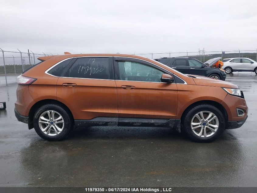 2017 Ford Edge Sel VIN: 2FMPK4J87HBB92205 Lot: 11979350